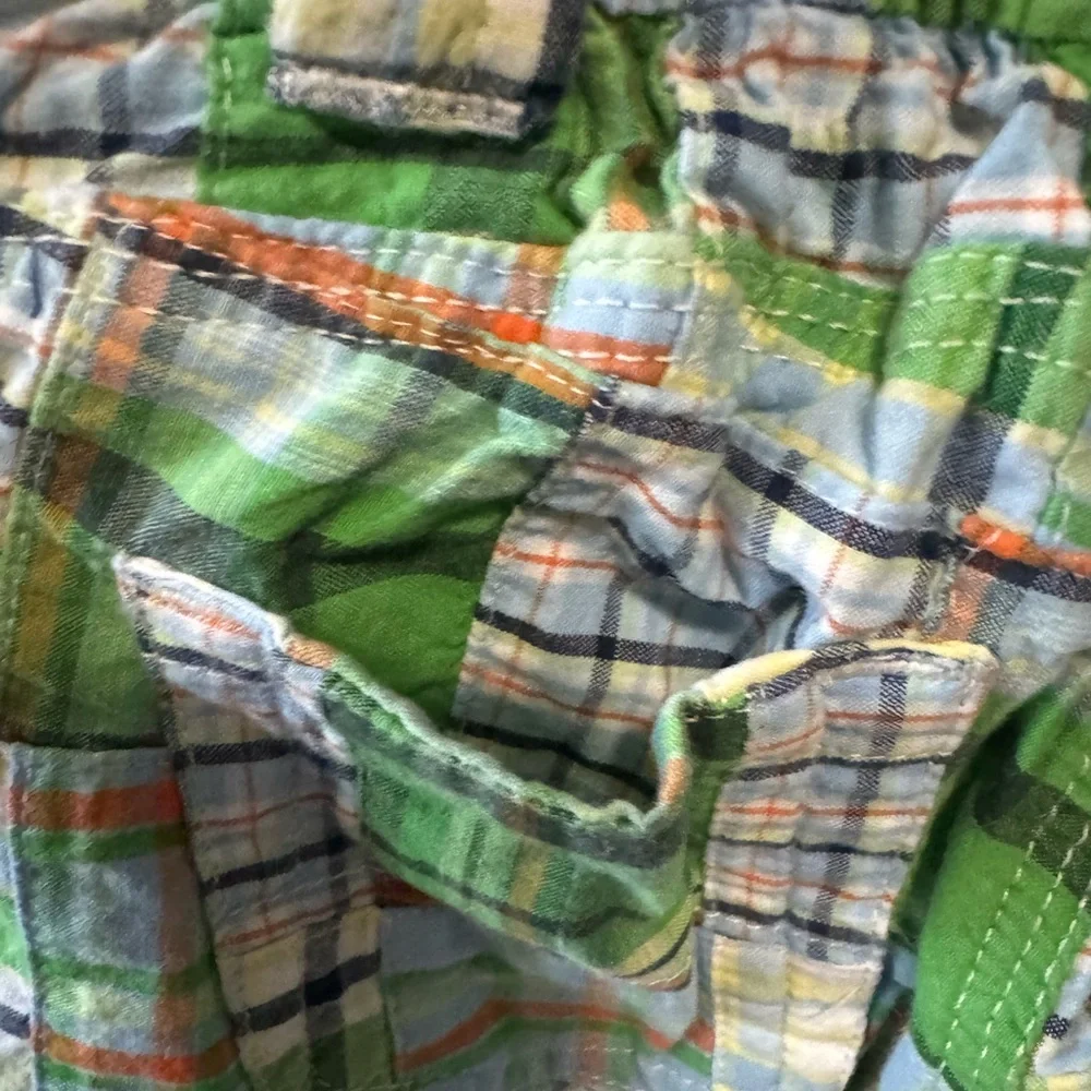 🔥5/$25🔥 GAP 12-18MOS BOY BABY/TODDLER LARGE PLAID PREPPY PANTS